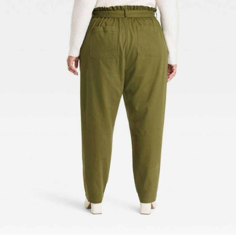 AVA & VIV Olive Green Women's Pants 🤍 - Picture 2 of 10